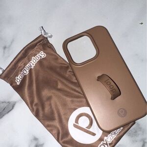 Loopy Case Brown Protective Phone Case with Slim Design
